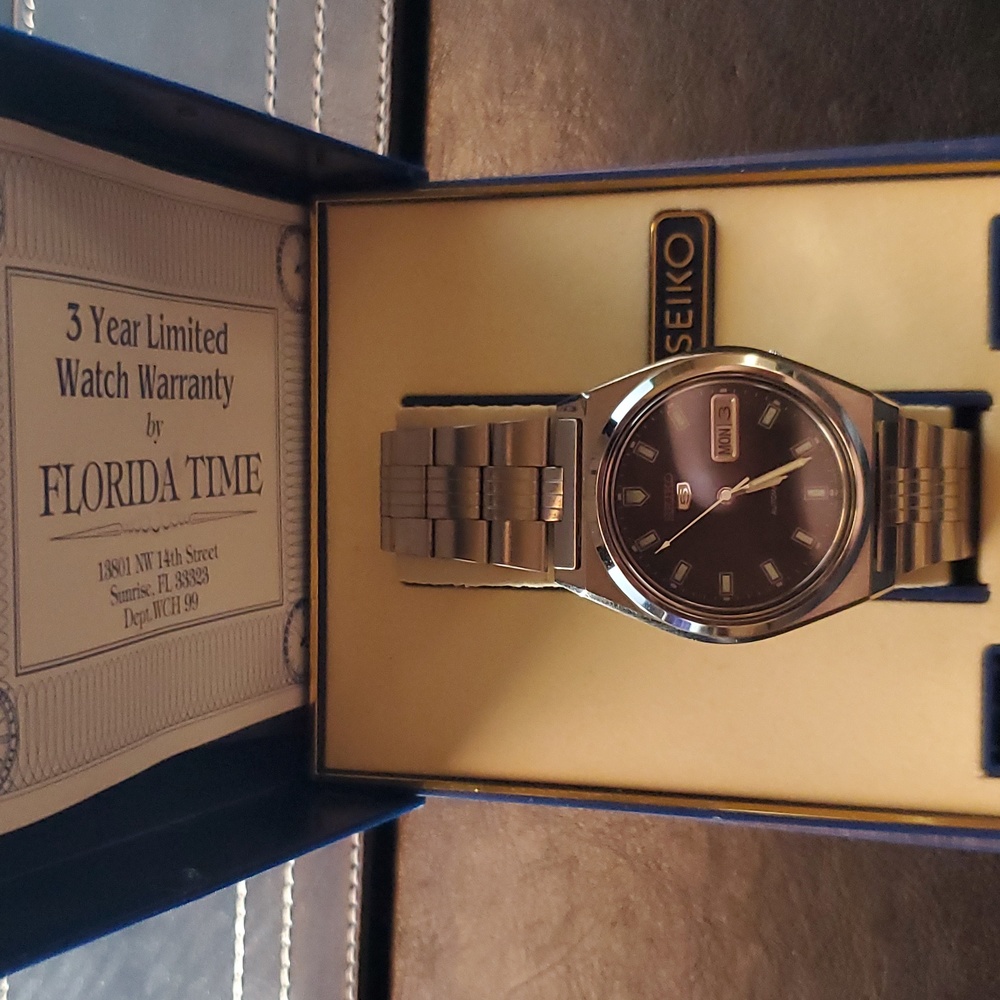 SEIKO mechanical watch model 7009